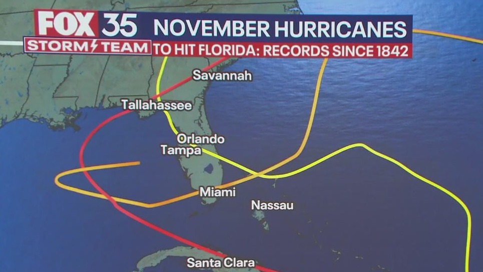 November hurricanes: How common are they?